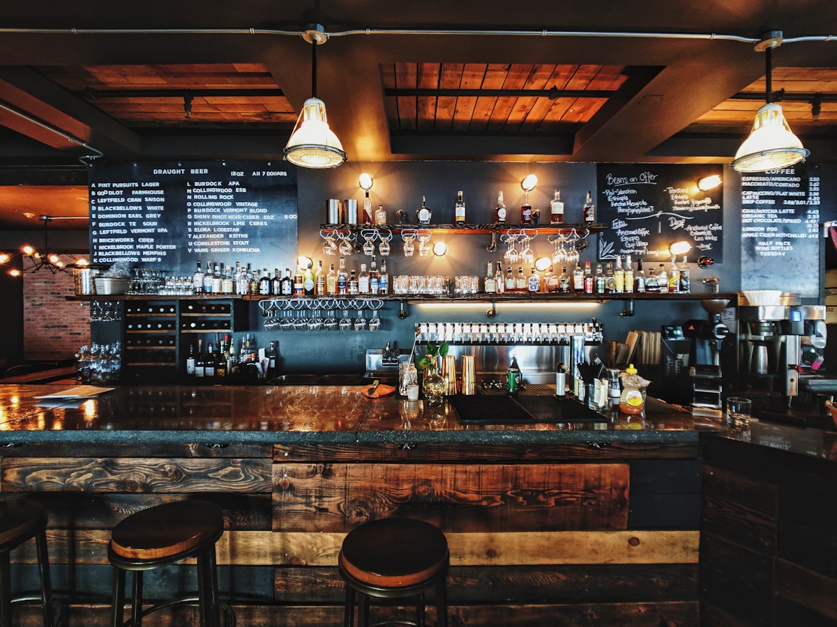 The bar